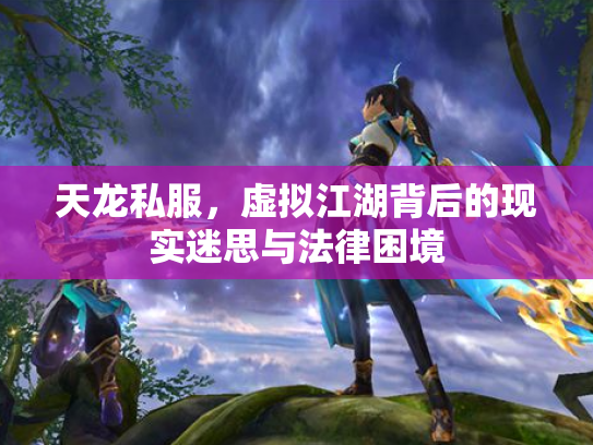 天龙私服，虚拟江湖背后的现实迷思与法律困境