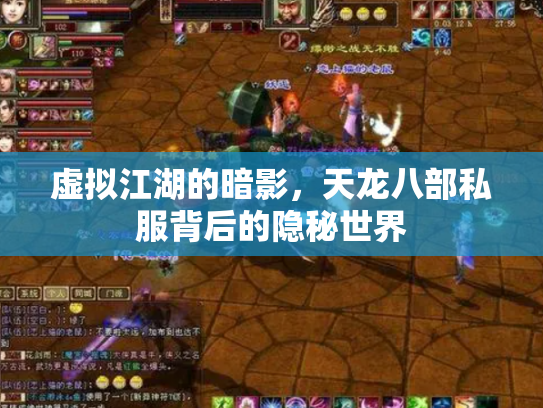 虚拟江湖的暗影，天龙八部私服背后的隐秘世界