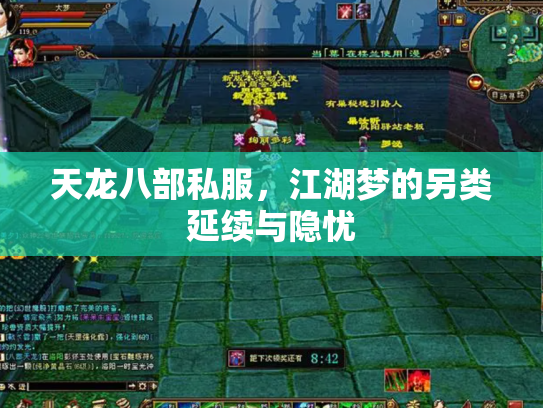 天龙八部私服，江湖梦的另类延续与隐忧