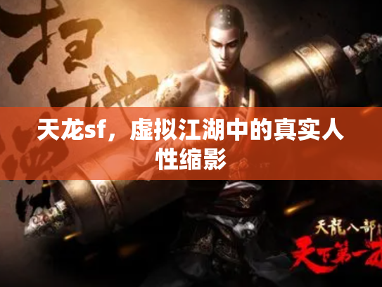 天龙sf，虚拟江湖中的真实人性缩影