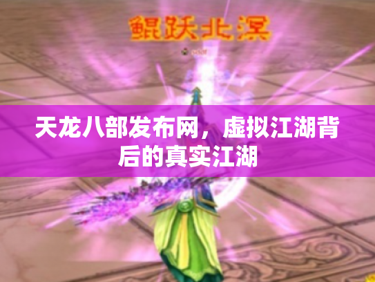 天龙八部发布网，虚拟江湖背后的真实江湖