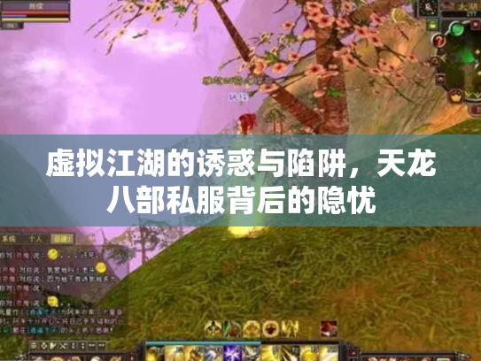 虚拟江湖的诱惑与陷阱，天龙八部私服背后的隐忧