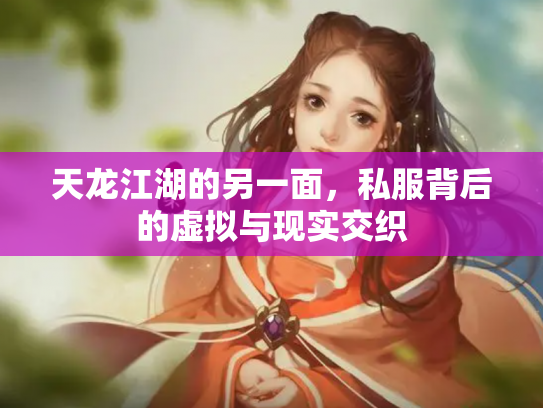 天龙江湖的另一面，私服背后的虚拟与现实交织