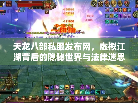 天龙八部私服发布网，虚拟江湖背后的隐秘世界与法律迷思