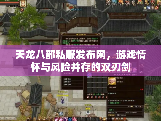 天龙八部私服发布网，游戏情怀与风险并存的双刃剑