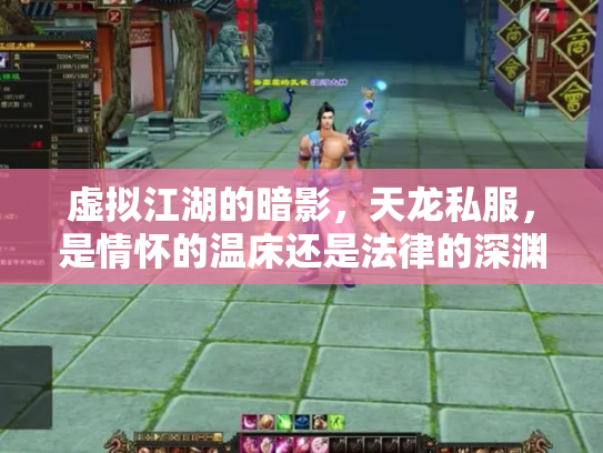 虚拟江湖的暗影，天龙私服，是情怀的温床还是法律的深渊？