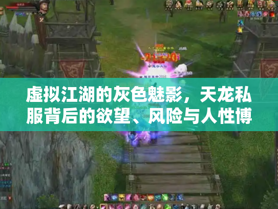 虚拟江湖的灰色魅影，天龙私服背后的欲望、风险与人性博弈
