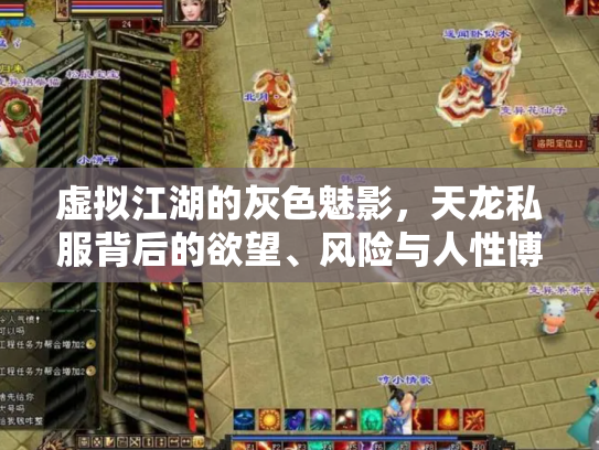 虚拟江湖的灰色魅影，天龙私服背后的欲望、风险与人性博弈