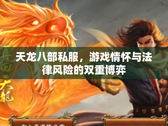 天龙八部私服，游戏情怀与法律风险的双重博弈