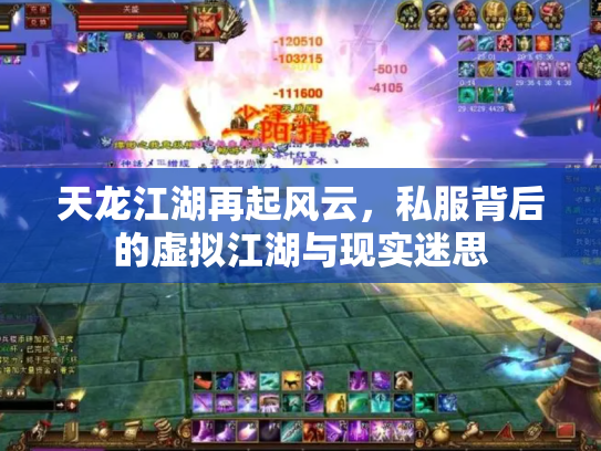 天龙江湖再起风云，私服背后的虚拟江湖与现实迷思