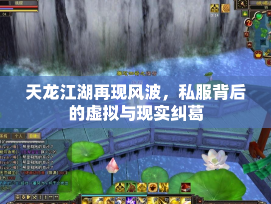 天龙江湖再现风波，私服背后的虚拟与现实纠葛