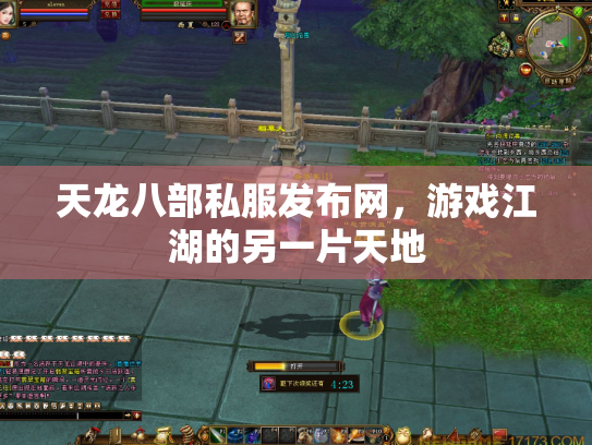 天龙八部私服发布网，游戏江湖的另一片天地