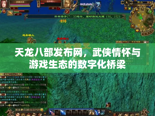 天龙八部发布网，武侠情怀与游戏生态的数字化桥梁
