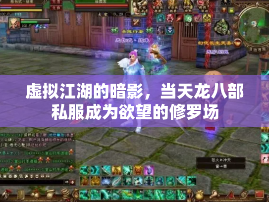 虚拟江湖的暗影，当天龙八部私服成为欲望的修罗场