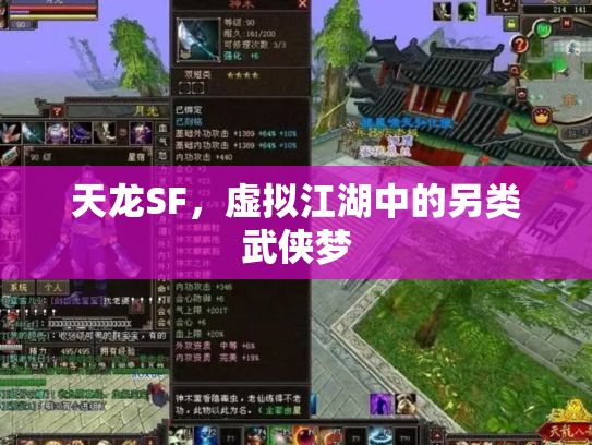 天龙SF，虚拟江湖中的另类武侠梦