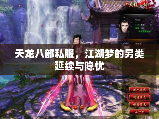 天龙八部私服，江湖梦的另类延续与隐忧