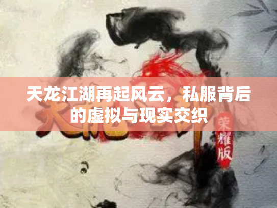 天龙江湖再起风云，私服背后的虚拟与现实交织