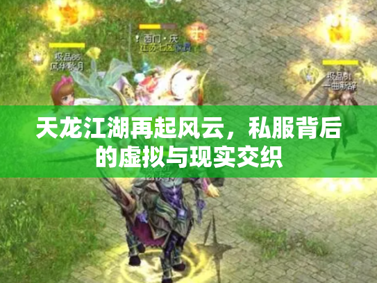 天龙江湖再起风云，私服背后的虚拟与现实交织