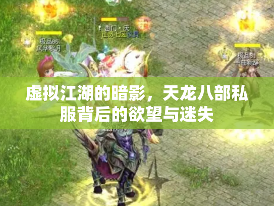 虚拟江湖的暗影，天龙八部私服背后的欲望与迷失