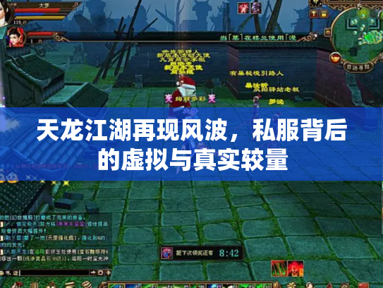 天龙江湖再现风波，私服背后的虚拟与真实较量