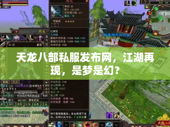天龙八部私服发布网，江湖再现，是梦是幻？