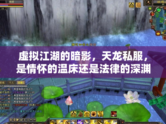 虚拟江湖的暗影，天龙私服，是情怀的温床还是法律的深渊？