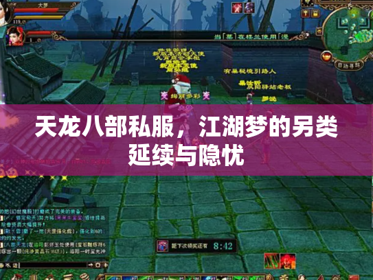 天龙八部私服，江湖梦的另类延续与隐忧
