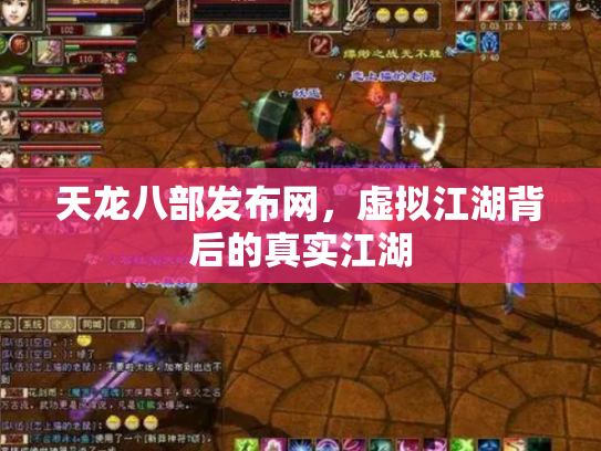 天龙八部发布网，虚拟江湖背后的真实江湖