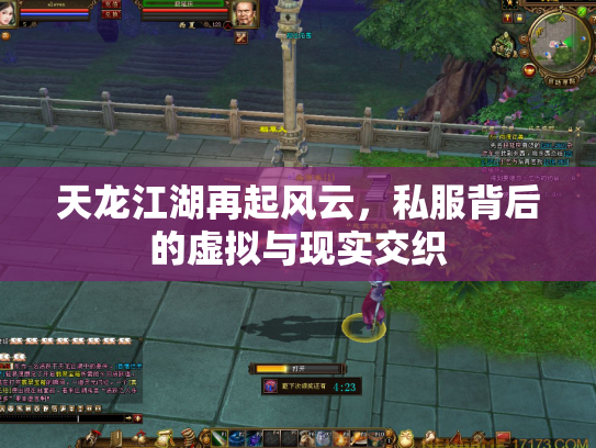 天龙江湖再起风云，私服背后的虚拟与现实交织