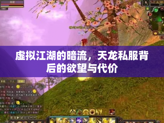 虚拟江湖的暗流，天龙私服背后的欲望与代价