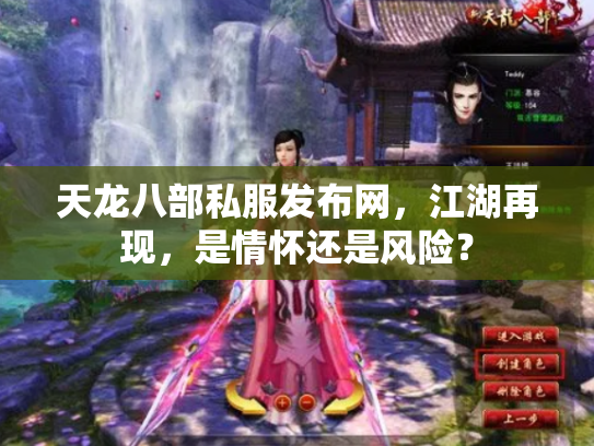 天龙八部私服发布网，江湖再现，是情怀还是风险？