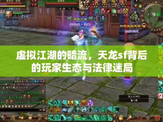 虚拟江湖的暗流，天龙sf背后的玩家生态与法律迷局