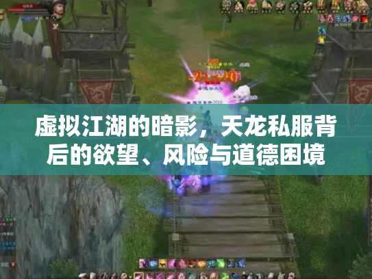 虚拟江湖的暗影，天龙私服背后的欲望、风险与道德困境