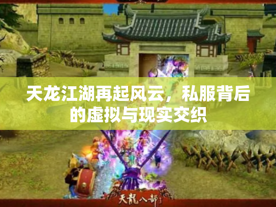 天龙江湖再起风云，私服背后的虚拟与现实交织