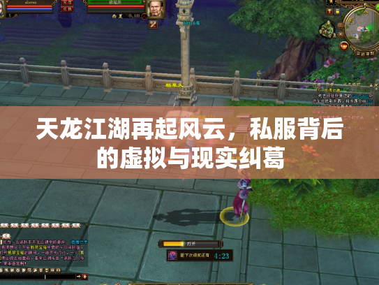 天龙江湖再起风云，私服背后的虚拟与现实纠葛