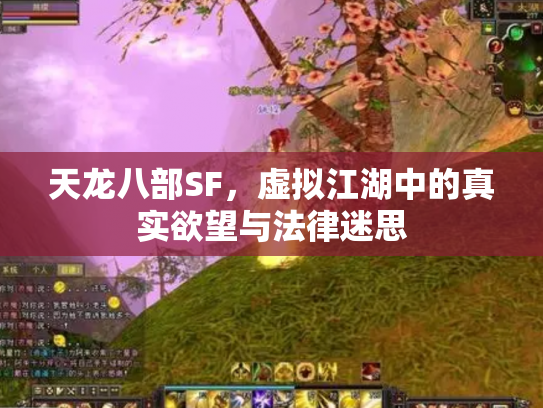 天龙八部SF，虚拟江湖中的真实欲望与法律迷思