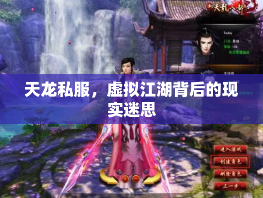 天龙私服，虚拟江湖背后的现实迷思