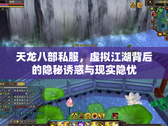 天龙八部私服，虚拟江湖背后的隐秘诱惑与现实隐忧