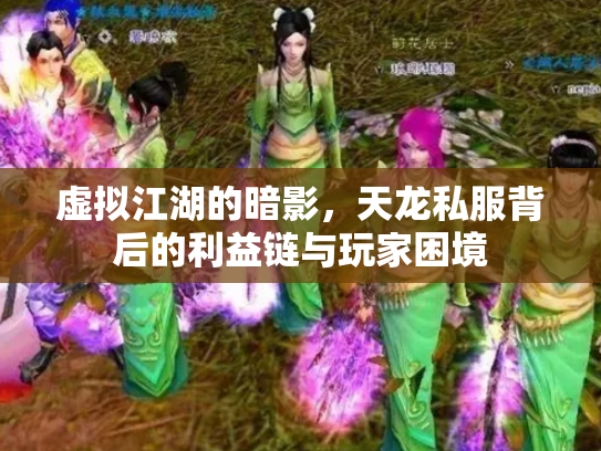 虚拟江湖的暗影，天龙私服背后的利益链与玩家困境