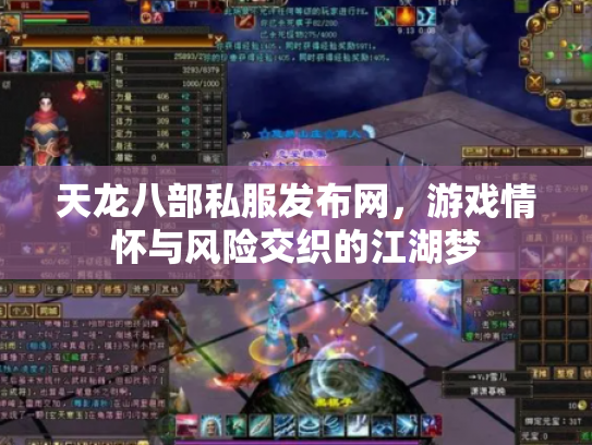 天龙八部私服发布网，游戏情怀与风险交织的江湖梦