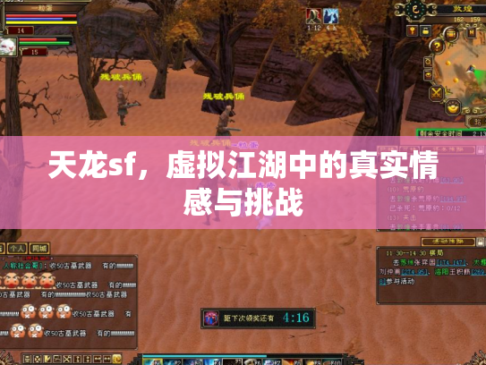 天龙sf，虚拟江湖中的真实情感与挑战