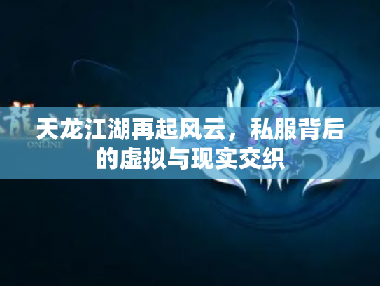 天龙江湖再起风云，私服背后的虚拟与现实交织