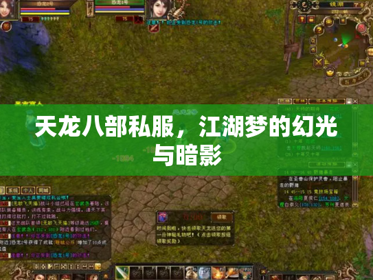 天龙八部私服，江湖梦的幻光与暗影