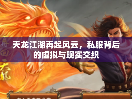 天龙江湖再起风云，私服背后的虚拟与现实交织