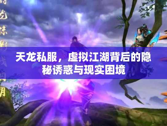 天龙私服，虚拟江湖背后的隐秘诱惑与现实困境