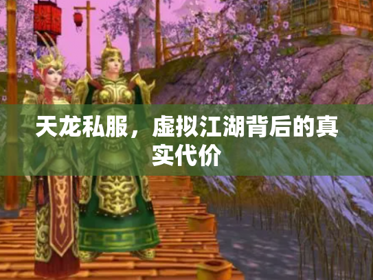 天龙私服，虚拟江湖背后的真实代价