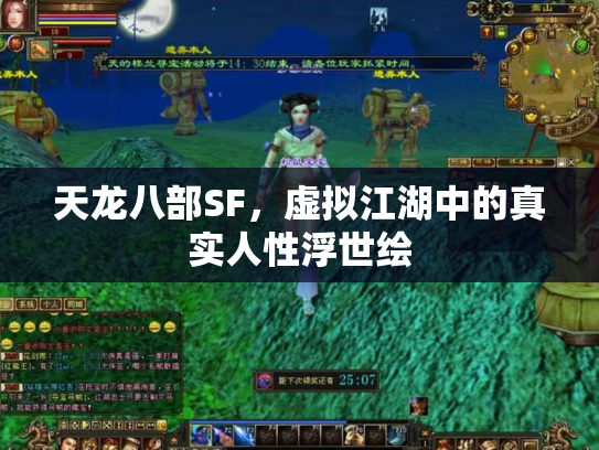 天龙八部SF，虚拟江湖中的真实人性浮世绘