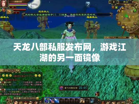 天龙八部私服发布网，游戏江湖的另一面镜像