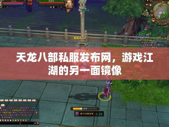 天龙八部私服发布网，游戏江湖的另一面镜像
