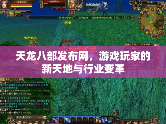 天龙八部发布网，游戏玩家的新天地与行业变革